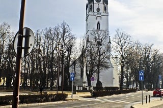 Kostol s najvyššou vežou na Slovensku.
