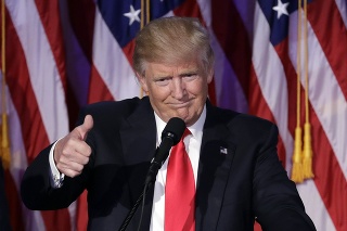Donald Trump sa môže tešiť z víťazstva v amerických prezidentských voľbách.