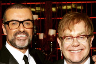 Elton John a George Michael boli blízki priatelia. 