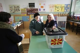 V Macedónsku usporiadali predčasné voľby.