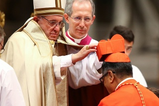 Pápež vymenoval nových kardinálov.