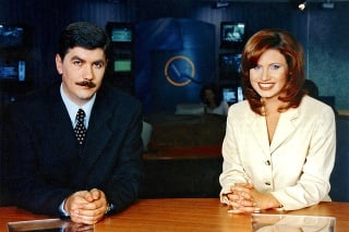 1996 - Repčík a Vadkerti moderovali prvé Televízne noviny.