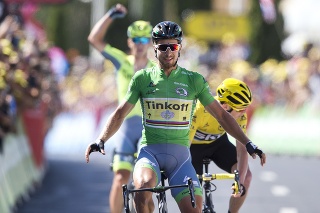 Sagan vyhral 11. etapu po výbornom záverečnom úniku.