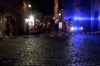 Mestom Ansbach otriesol výbuch.