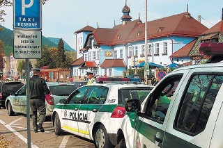 Policajný záťah na ružomberských taxikárov.