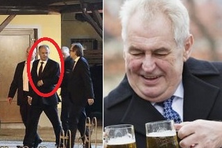 Zeman si doprial pivo, Kiska bol v pivovare. 