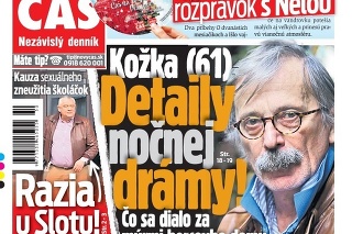 Titulka Nový Čas - 11.12.2015