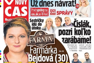 Titulka Nový Čas - 01.12.2015