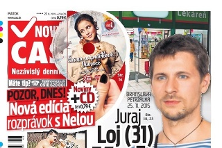 Titulka Nový Čas - 27.11.2015