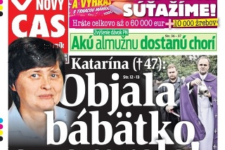 Titulka Nový Čas - 14.10.2015