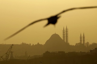 Pohľad na turecký Istanbul