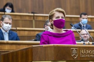 Prezidentka Zuzana Čaputová vystúpila so Správou o stave Slovenskej republiky,