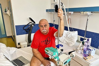 Andy Hryc podstupuje náročnú liečbu na Klinike hematológie a transfúziológie v Bratislave.