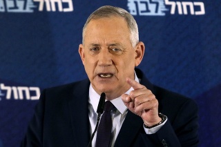 Predseda izraelského parlamentu Benny Ganc.