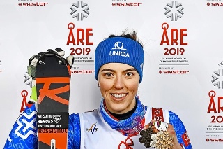 Petra Vlhová  získala na MS  2019 tri medaily.  Kedy ich bude  obhajovať, sa  stále nevie.