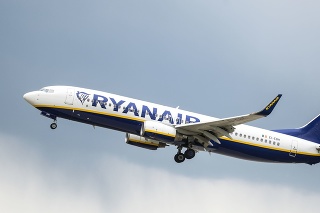 Lietadlo spoločnosti Ryanair.