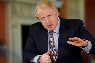 Britský premiér Boris Johnson. 