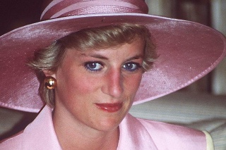 Princezná Diana vo februári 1992.