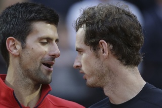 Novak Djokovič a Andy Murray. 
