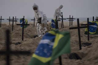 Celkový počet obetí na životoch v Brazílii stúpol na vyše 40 900. 