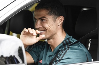 Futbalista Juventusu Turín Cristiano Ronaldo.
