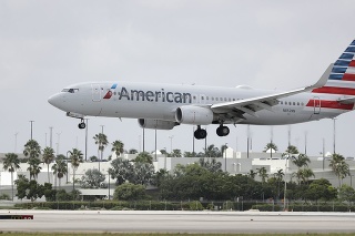 Americká letecká spoločnosť American Airlines.