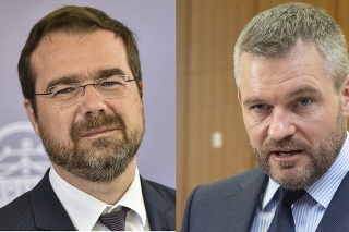 Vľavo minister Krajčí, vpravo expremiér Pellegrini.
