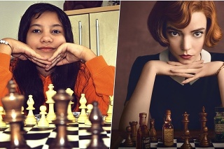 Príbeh Slovenky sa podobá deju v seriáli Queen's Gambit, názov odkazuje na šachovú partiu. 
