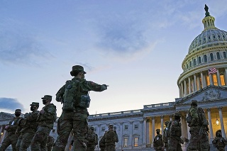 Washington stráži 25 000 vojakov Národnej gardy.