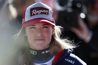 Švajčiarska lyžiarka Lara Gutová-Behramiová.