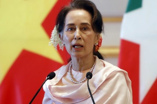 Zosadená líderka Aun Schan Su Ťij
