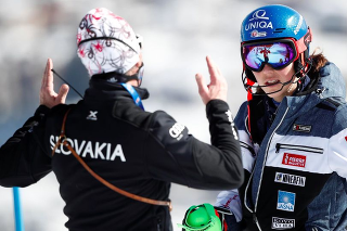 Petra Vlhová získala striebro v slalome.