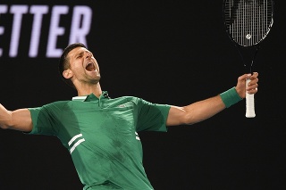Novak po víťazstve neskrýval emócie. 