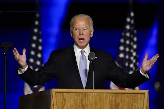 Novozvolený prezident Spojených štátov Joe Biden.