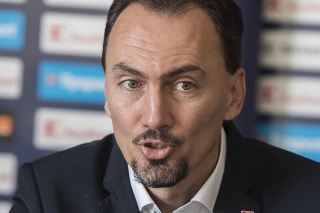Na snímke prezident Slovenského zväzu ľadového hokeja (SZĽH) Miroslav Šatan.