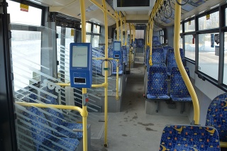 Aj takto vyzerajú autobusy počas lockdownu, ktoré spájajú najväčšie košické sídliská.