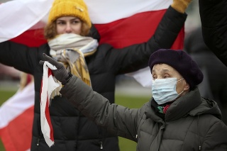 Protesty v Bielorusku neutíchajú.