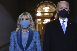 Nový prezident USA Joe Biden s manželkou Jill
