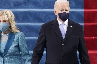 Novozvolený prezident Joe Biden s manželkou Jill