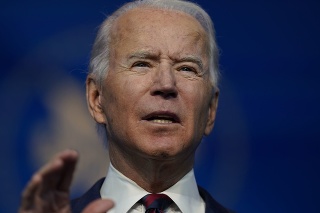 Novozvolený americký prezident Joe Biden.