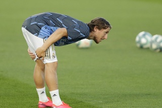 Hráč Realu Madrid Luka Modrič.