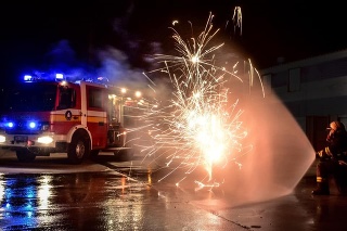 Tento rok mali hasiči minimum výjazdov počas novoročných osláv.