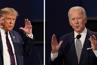 O Biely dom bojuje súčasný prezident Donald Trump (74) a jeho demokratický vyzývateľ Joe Biden (77).