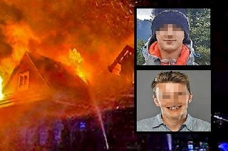 Mladí muži uhoreli v chate.