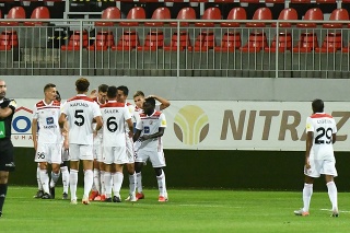 Futbalisti Trenčína sa v Dunajskej Strede tešili iba  s jedného gólu.