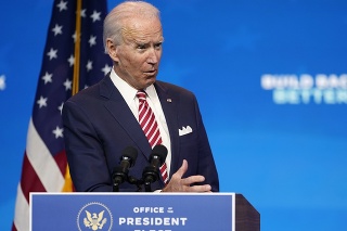 Novozvolený prezident USA Joe Biden.