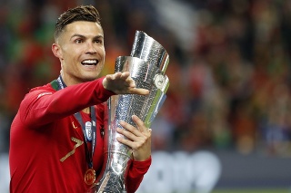 Cristiano Ronaldo vyhral s Portugalskom prvú edíciu Ligy národov.