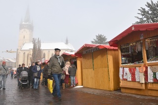 Tradičné vianočné trhy tento rok v Prešove nenájdete (archívne foto).
