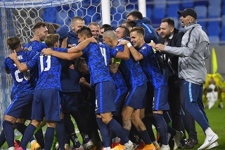 Slovenskí futbalisti zvíťazili v semifinále play off ME 2020 nad Írskom 4:2 po rozstrele z 11 m.