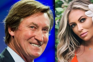 Wayne Gretzky a jeho dcéra Paulina.